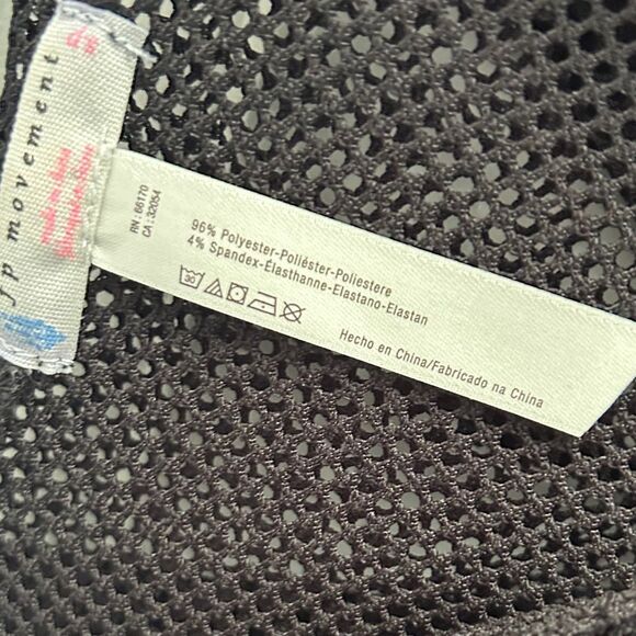 FP Movement Black Mesh hooded Women's Swim Cover-Up Small - Picture 7 of 7